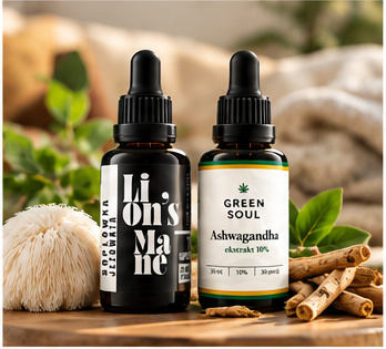 Soplówka i Ashwagandha Green Soul