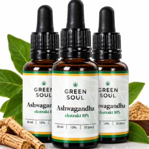 Ashwagandha Green Soul – 3 opakowania