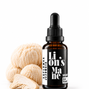 Soplówka Jeżowata Lion’s Mane – krople DER 10:1 30 ml
